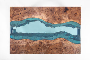 table basse rivière